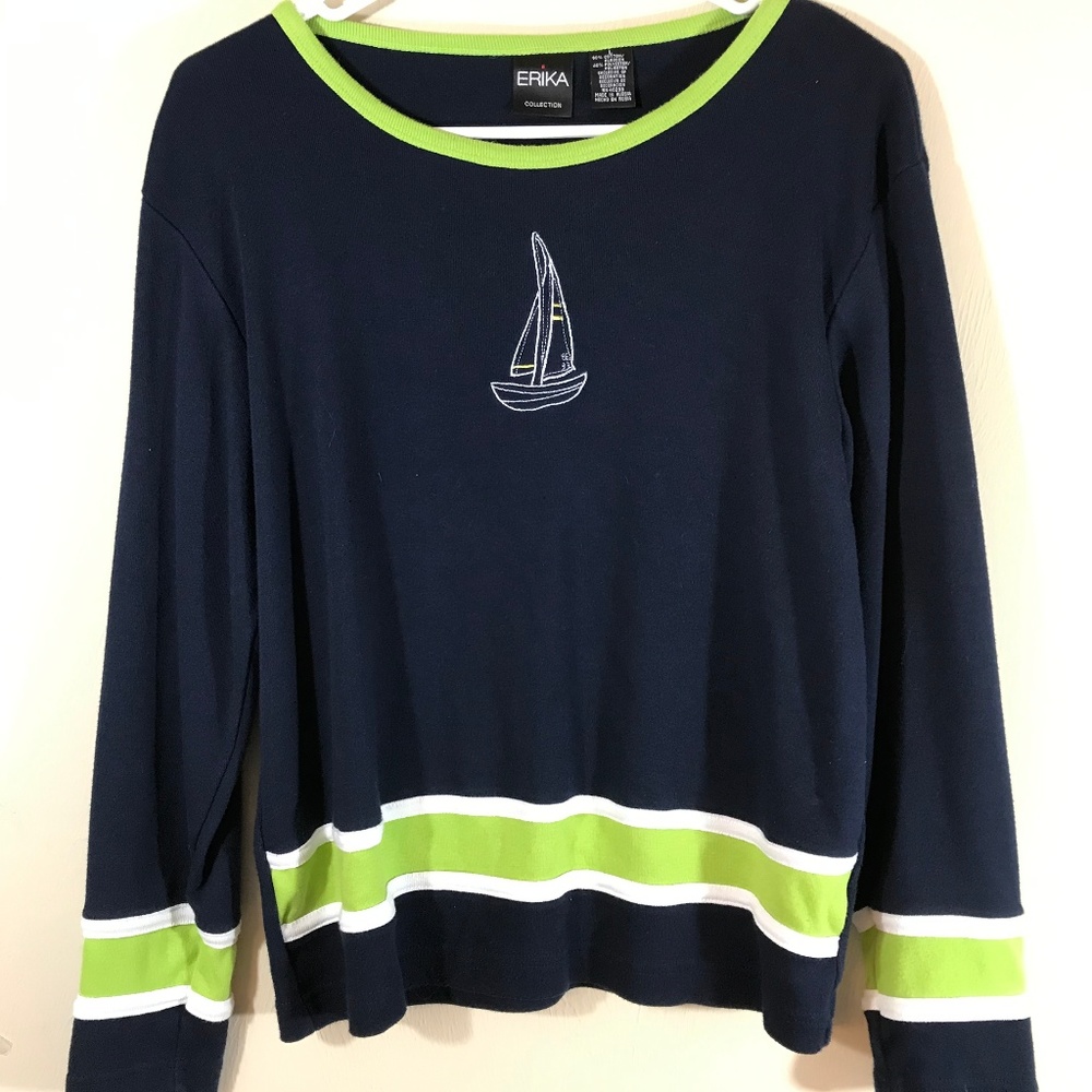 Erika Collection Womens Sweater Size L